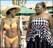 PHAT GIRLZ: As sassy as its star.